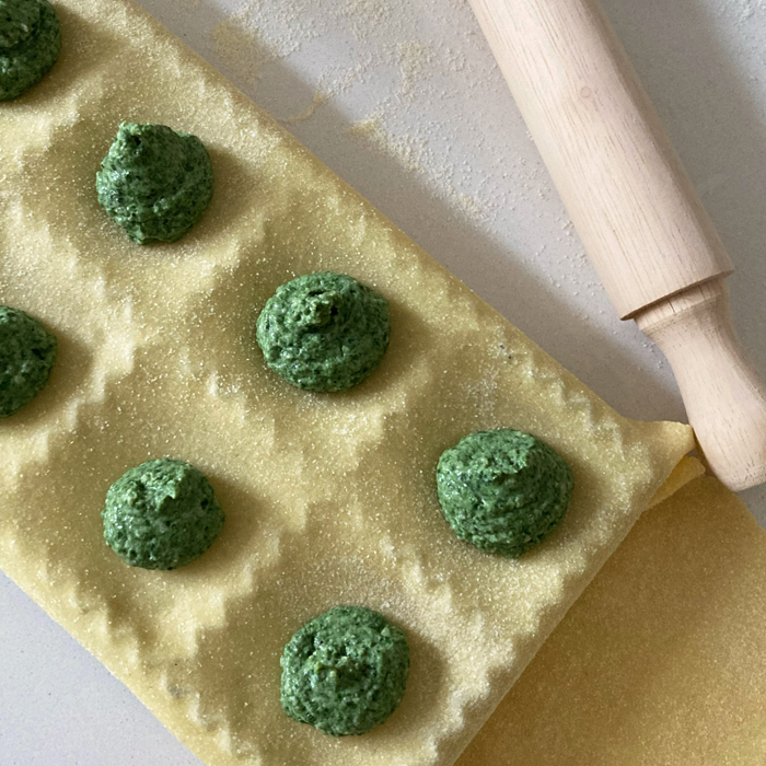 Workshop ravioli.