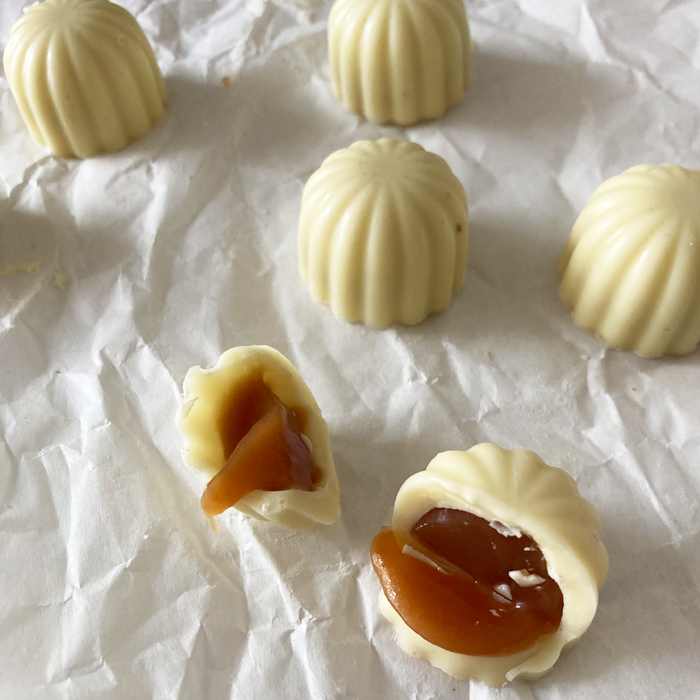 Workshop pralines.